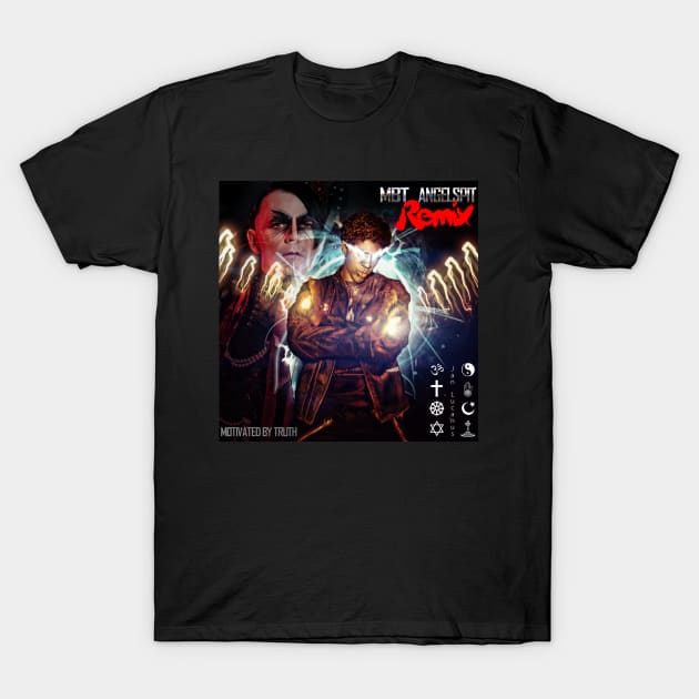 MBT - Angelspit Remix - Single Cover Art T-Shirt by CreativeImpulse